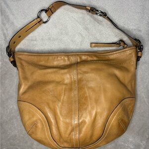 Coach Brown Leather Soho Hobo Shoulder Bag